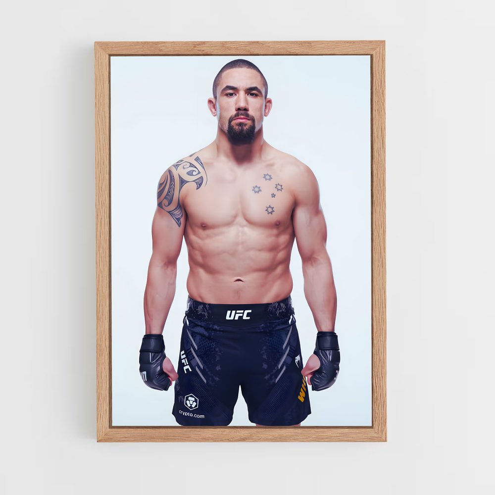 Poster Robert whittaker photoshoots – affiche MMA (vue 4)